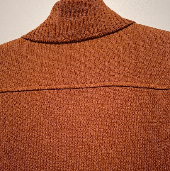 St. John Sport Burnt Orange Wool Blend Jacket Blazer Size Medium - Picture 10 of 10